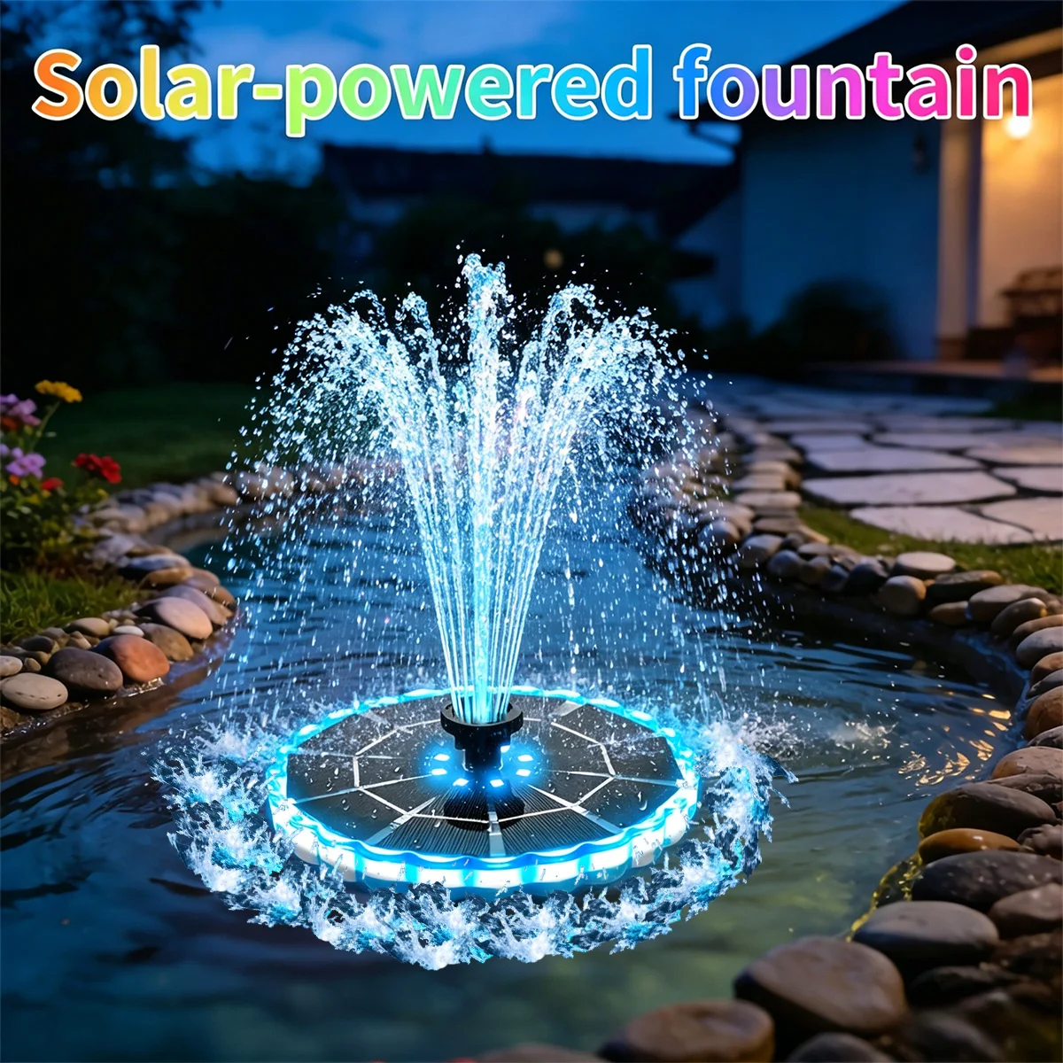 Renewable Energy Solar - Fontanna solarna 3.5W do ogrodu, do